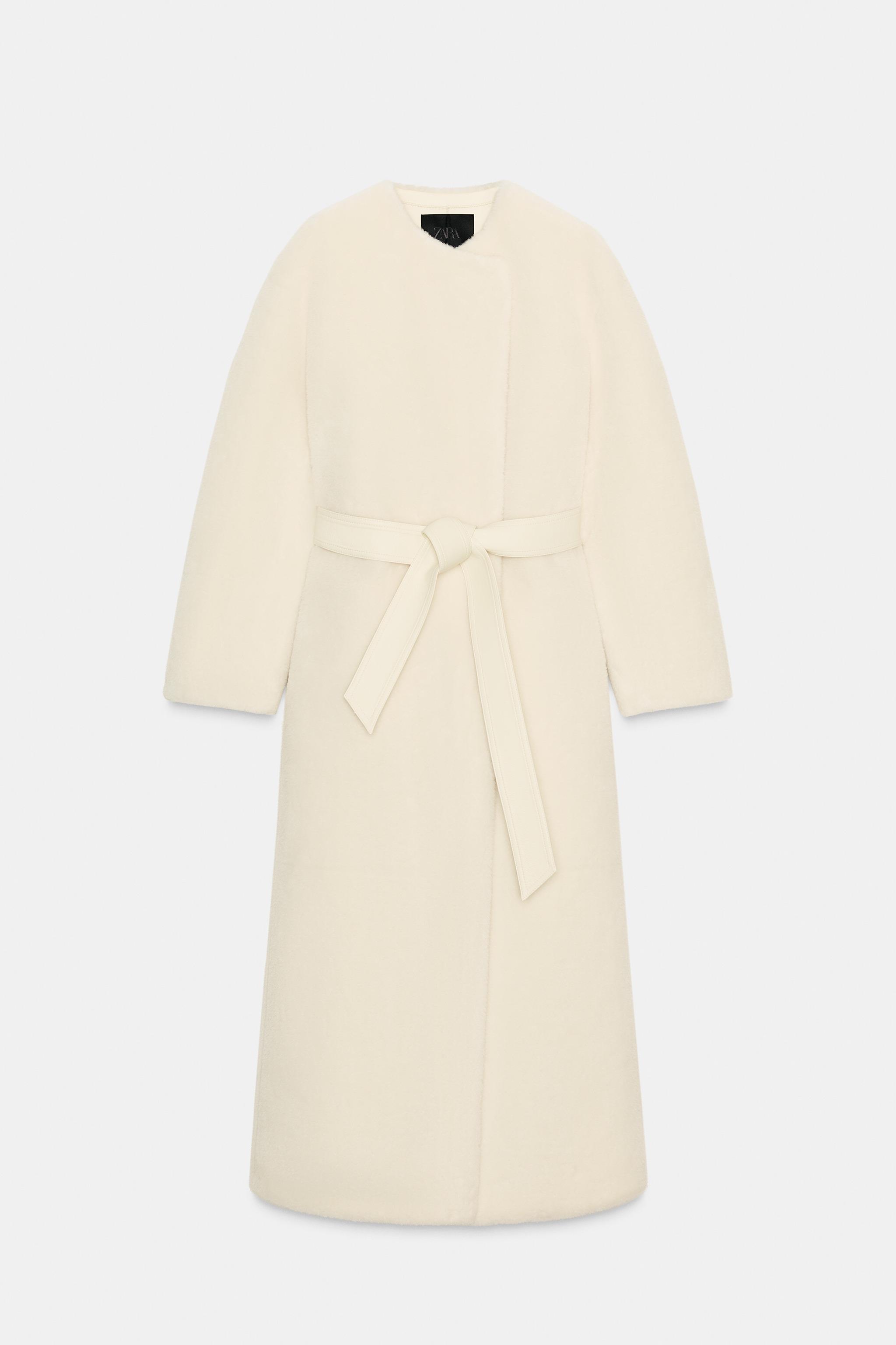 MANTEAU EFFET FOURRURE ZW COLLECTION ÉDITION LIMITÉE